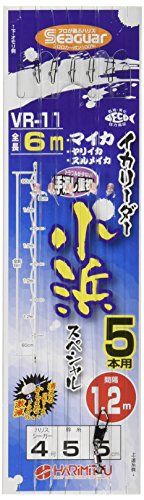 HARIMITSU VR-11 Squid Leader Fluorocarbon 6 m No. 4