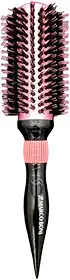 Escova Profissional Rosa 65mm para Modelar e Alisar Cabelos Revestimento Térmico Cabo Ergonômico Antideslizante Design Moderno para Resultados Impecáveis