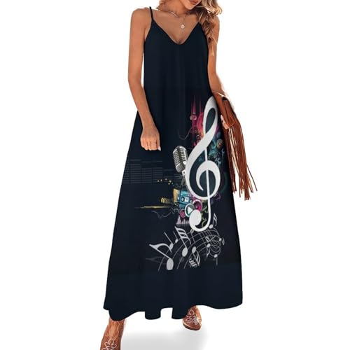 Robe de plage rock à tête de mort avec bretelles spaghetti pour vos soirées d'été
