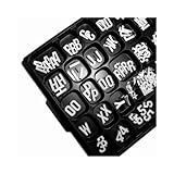 Universal Single Tab Helvetica Typeface Changeable Letters (330 characters per set) Size: 0.5