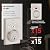 Kwikset Powerbolt 240 5-Button Keypad Satin Nickel Contemporary Electronic Deadbolt Door Lock, Featuring Convenient Keyless Entry, Customizable User Codes and Auto-Locking