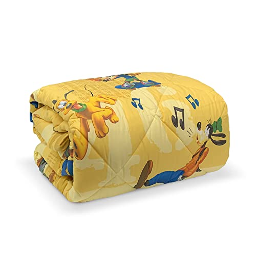 Nada Home Edredón Disney Caleffi Mickey Mouse Edredón Invierno Individual 1 plaza 5921