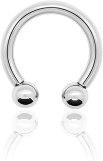 [HOMESLICE PRODUCTIONS] サーキュラー バーベル ボディ ピアス 316L サージカル ステンレス メンズ レディース