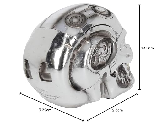 Terminator  - Scatola T 18 cm, argento, resina, taglia unica. - Gadget - Immagine 8