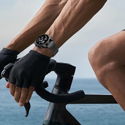 Correa de acero inoxidable 26 mm compatible Garmin miniatura 5