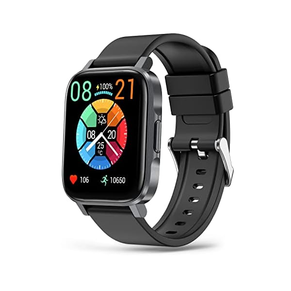 Smart Watch for Men Women, 1.7" DIY Full Touch Screen, IP68 Waterproof Activity Fitness Tracker, Smartwatch Compatible with Android and iPhone, Fitness Tracker Blood Oxygen Heart Rate Sleep Monitor