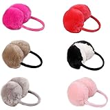 YueMing Orejera de piel sintética, orejeras clásicas unisex orejeras de invierno al aire libre orejeras de mujer y hombre Orejeras calientes (Color aleatorio)