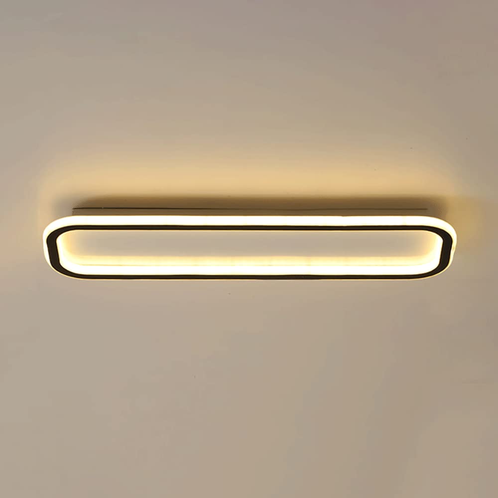 Luminaire moderne à LED à intensité variable et plafonnier linéaire