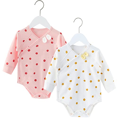 JAHQLIGHT Baby-Body Set mehrteilig für Jungen und Mädchen mit Prints,Bio-Baumwolle, Langarm, Schlupfausschnitt Cover
