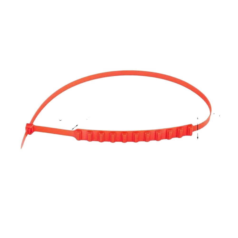 Cadenas antideslizantes de nieve para furgoneta y coche bridas de tracción universales rojas 2