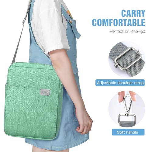 Image of TiMOVO 9-11 inch Tablet Sleeve Bag Carrying Case with Strap, Bodhi Green