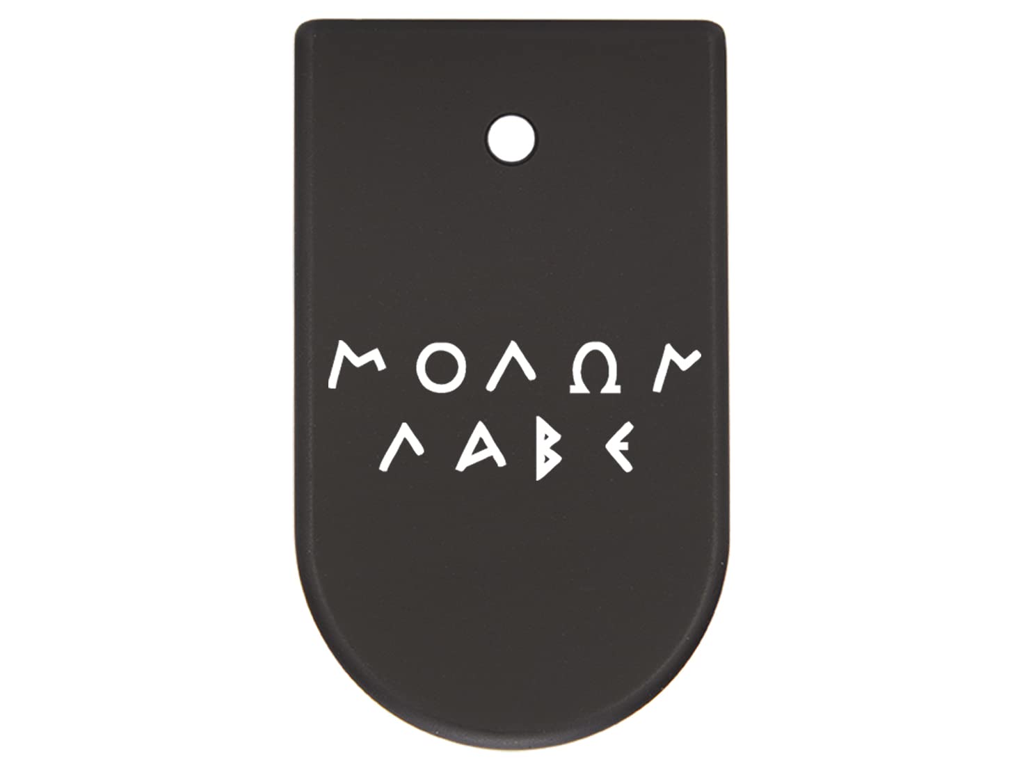 NDZ PerformanceMagazine Base Plate Finger Extension for CZ P10 Models P10 S, P10 SC, P10 C, & P10 F 9mm Laser Engraved in Black