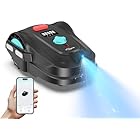 YARDCARE M800Plus Mähroboter ohne Begrenzungskabel, 800 m², GPS Positionierung+KI Vision Rasenmäher Roboter ohne Kabel, U-förmiger Mähmodus, 150 Hinderniserkennungen, automatische Aufladung, App