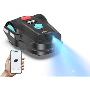 YARDCARE M800Plus Mähroboter ohne Begrenzungskabel, 800 m², GPS Positionierung+KI Vision Rasenmäher Roboter ohne Kabel, U-förmiger Mähmodus, 150 Hinderniserkennungen, automatische Aufladung, App