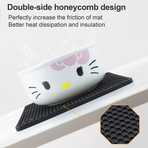 Silicone Trivets For Hot Pots And Pans, Trivets For Hot Dishes, Hot Pads For Kitchen, Pot Holders For Kitchen Heat Resistant Mats For Countertop,Durable Silicone Trivet Mat Hot Plates To Protect Table #TOP2