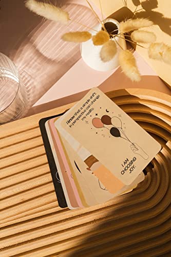 I Know Collection Affirmation Cards – Positive Affirmations Cards With Self-Empowering Quotes – Motivational Cards For Women And Men – Encouragement Cards For Positive Thinking, Mindfulness – 40 Cards #TOP3