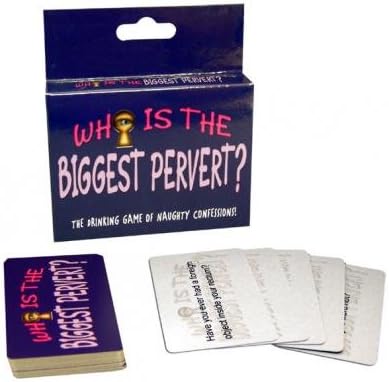 WhoS The Biggest Pervert Card Game
