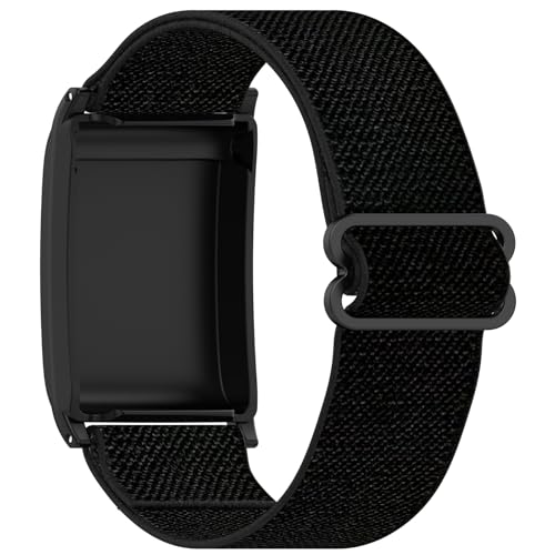 LOKEKE Kompatibel mit WHOOP 4.0 Ersatz-Armband – Ersatz-Nylon-Armband kompatibel mit WHOOP 4.0 (schwarz)