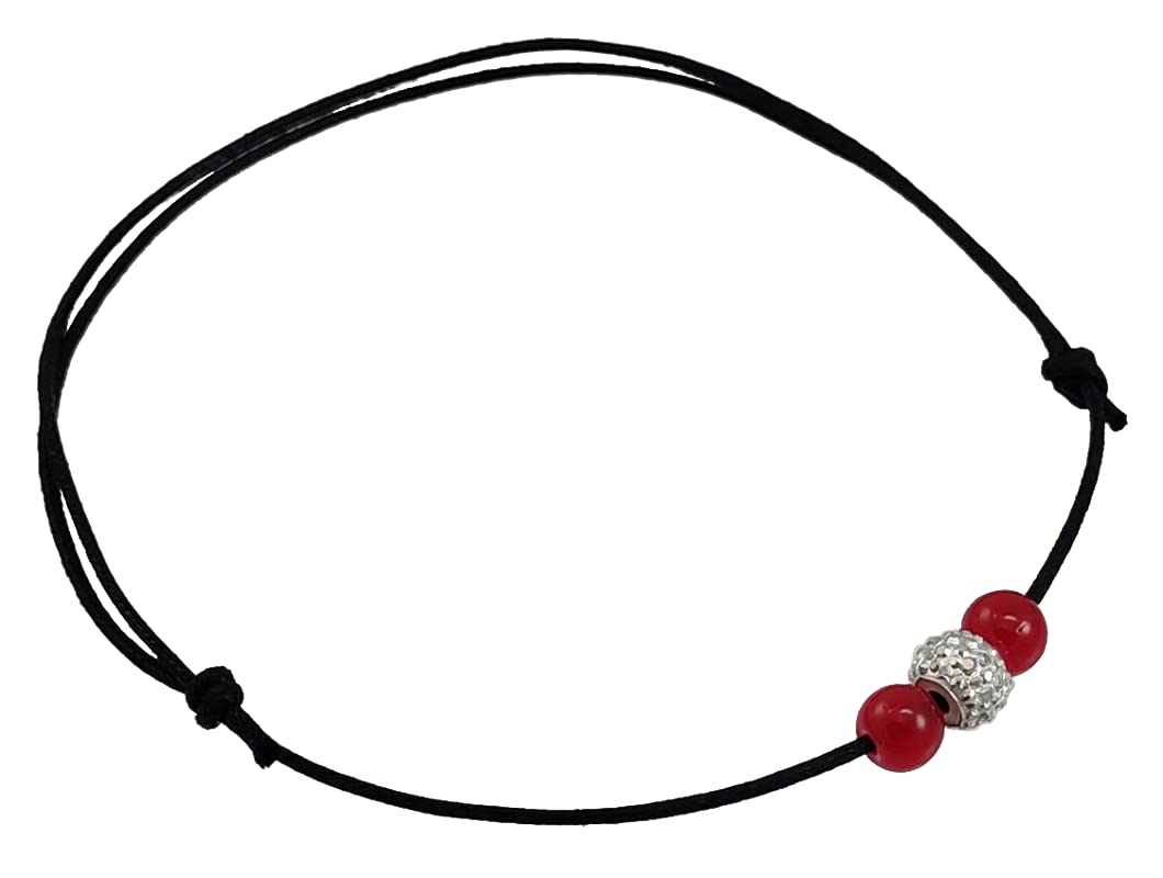 High Trendz Adjustable Black Thread Anklet with Glass Beads for Girls/Nazariya anklet (B0933DKZSB) Amazon Price History, Amazon Price Tracker
