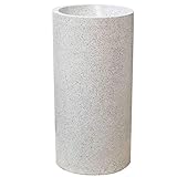 Hochwertiges Standwaschbecken aus Terrazzo mit genormtem Abfluss (ca. 4,5cm Ø)
