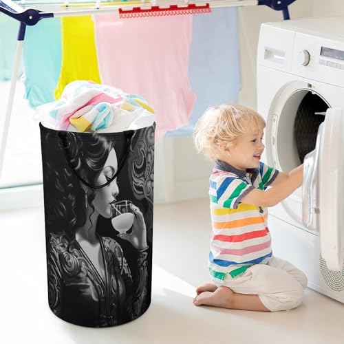 Panier à linge 40 x 69 cm grand modèle pour vêtements sales