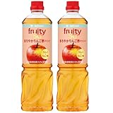 ミツカン 業務用 フルーティス まろやかりんご酢ドリンク 1000ml×2本(6倍濃縮タイプ)飲むお酢