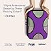 Shacke Premium 5 Packing Cubes Set - Lightweight Mesh Travel Luggage Organizers with Laundry Bag, 5-Piece Suitcase Storage System (Orchid Purple)