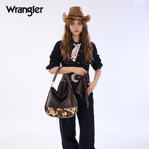 Image of Wrangler Hobo Bags Crossbody Bag for Women Shoulder Purse Handbags with Adjustable Strap