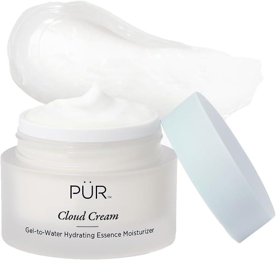 PÜR MINERALS Face Moisturizer for Women & Men, 4-in-1 Cloud Cream - Hydrating Facial Moisturizer That Hydrates, Soothes, Smooths, & Primes Skin - Anti-Aging Face Cream for Fine Lines & Wrinkles