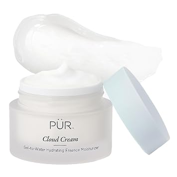 PUR MINERALS Face Moisturizer for Women & Men, 4-in-1 Cloud Cream - Hydrating Facial Moisturizer - Hydrates, Soothes, Smooths, Primes Skin - Anti-Aging Face Cream for Fine Lines & Wrinkles, 1.7 Oz