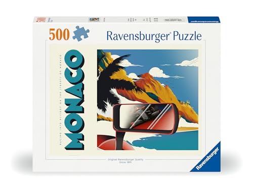 Puzzle 500 pièces Formule 1 Monaco Ravensburger France - vue 5