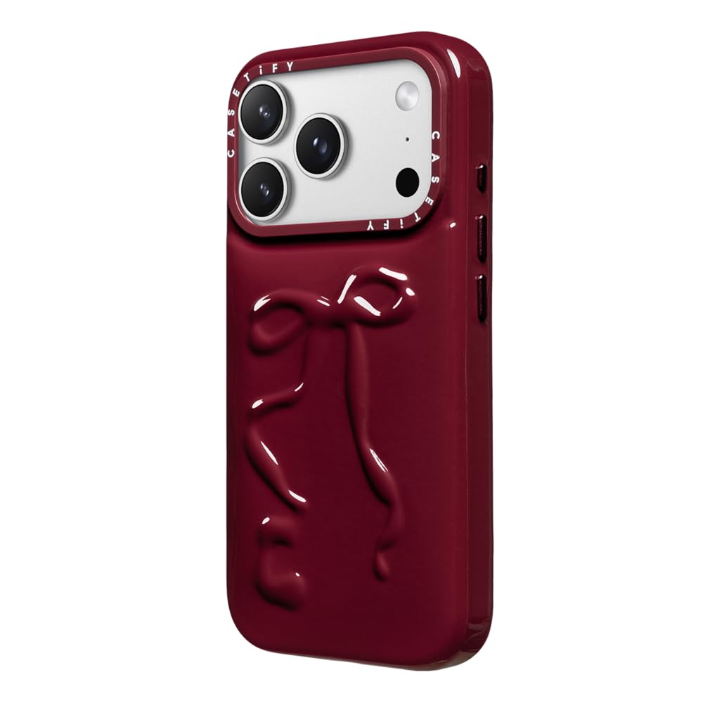 Amazon.co.jp: CASETiFY ピロー iPhone 17 Pro ケース - ルビー レッド