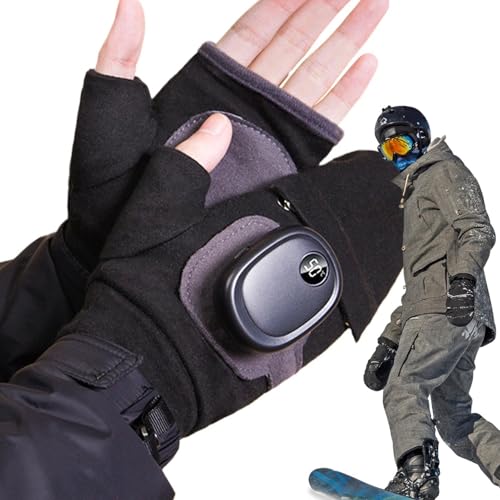 Gants chauffants rechargeables à offrir, gants d'hiver USB mixtes pour le confort des proches