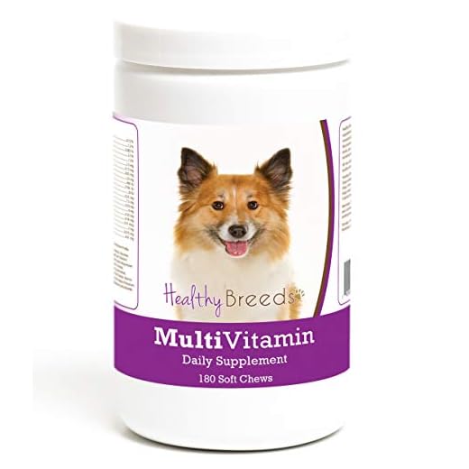 Healthy Breeds Icelandic Sheepdog Multivitamin Soft Chew for Dogs 180 Count