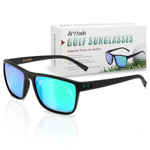 Arttodo Golf Sunglasses, UV Polarized Sunglasses for Men and Women,