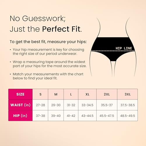 Image of REVAA Heavy Period Panty for Women & Girls (Pack of 1) Soft Cotton, Reusable & Leak Proof Menstrual Underwear, No Pads Required, Rash-Free Comfort, for Super Heavy Flow, Lasts Up to 2 Yrs