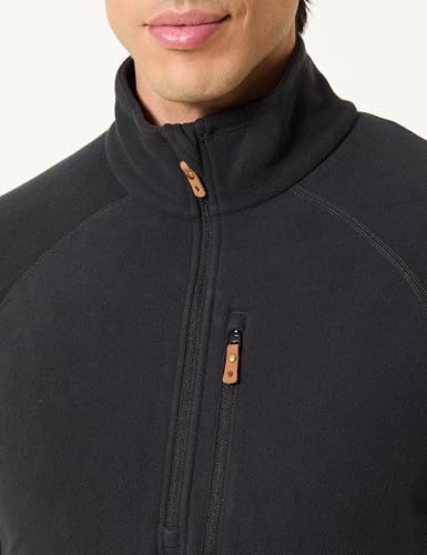 Fjällräven Herren Övik Lite Fleece Half Zip Sweatshirt, Black, L