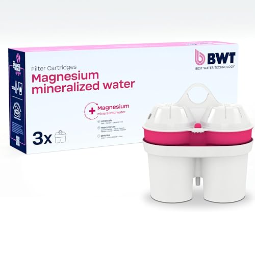 BWT Long-Life Magnesium Mineralized Water Filtration - Set of 3 Cartridges