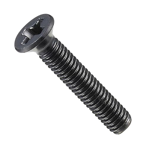 Entaniya ミリネジ 黒ステンレス 十字穴付き皿小ネジ M3-0.5 (5本入り) 【MCCHBS-M3-0.5】 (16mm)