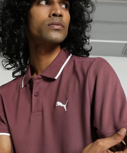 Image of Puma Men's Solid Slim Fit T-Shirt