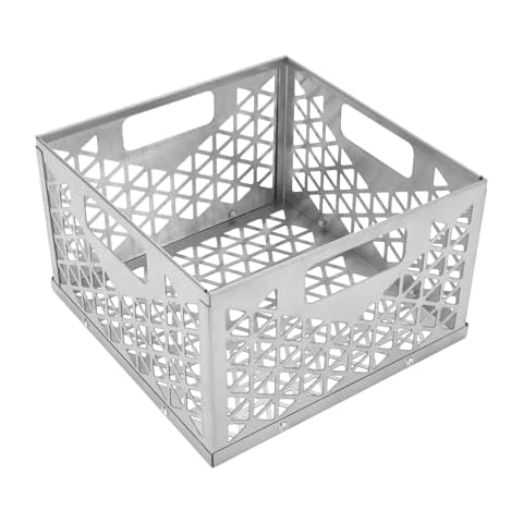 Foedo Charcoal Firebox Basket for Oklahoma Joe Smoker, Grill Accessories for Long and Efficient Smoking, 12"Fire Basket for Oklahoma Joes Highland,Easy assembly (Only 8 screws) Cover