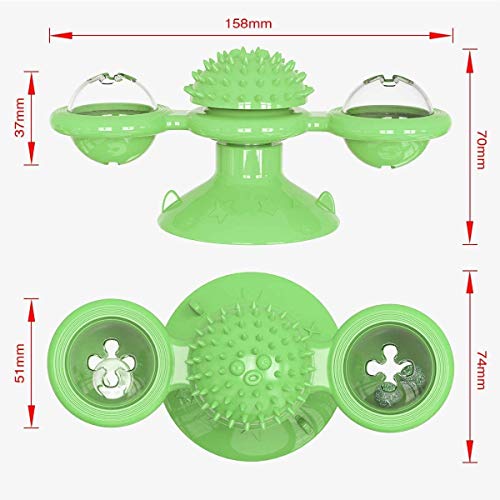 Brinquedos de gato para gatos interativos de gatinhos interativos com ventosa e ventosa com ventosa,