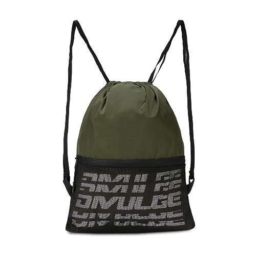 Image of Divulge Small Size Polyester Drawstring Multi Utility Bag (Tarpaulin Grey, 16 L)
