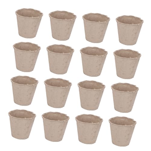 BESPORTBLE 40piezas Kit De Macetas De Pulpa para Macetas De Ecológicas y Biodegradables para Jardinería