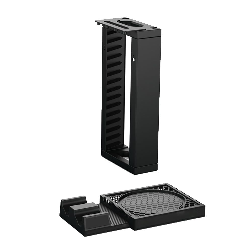 X Controller Charging Dock Twin Station & Storage Disc Bracket Console Stand Game Rack Storage Organizer