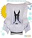 Niko Easy-Wash Children's Car Seat Cover & Liner - Gray Cotton Blend Terry - Fits Most Toddler Car Seats - Universal Fit - Waterproof SEAT Bottom - Machine Wash and Dry