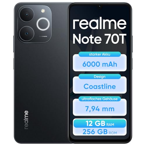 realme Note 70T Smartphone 4+256GB 6.75