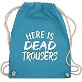 Cooler Rucksack für Erwachsene und Kinder: Mit lustigen Motiven besonders praktisch als Geschenkidee für den Geburtstag, Weihnachten oder das nächste Festival