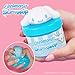 Cinnamoroll SLIMYGLOOP Jar, 8 oz. Blueberry-Scented Glitter Slime with Mix-Ins & Collectible Charm