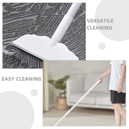 Cepillo de fregar de mango largo para mantener sus azulejos impecables y relucientes 4